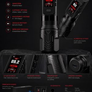 پن شارژی ایونت وینر Winner wireless tattoo machine